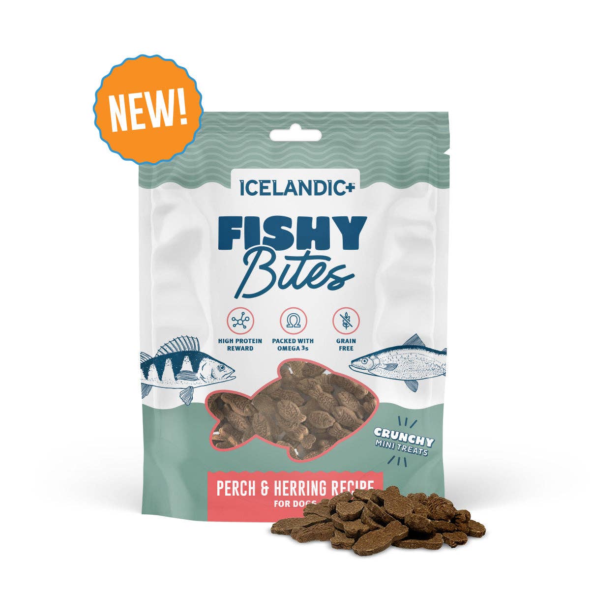 Icelandic+ Fishy Bites Treats for Dogs