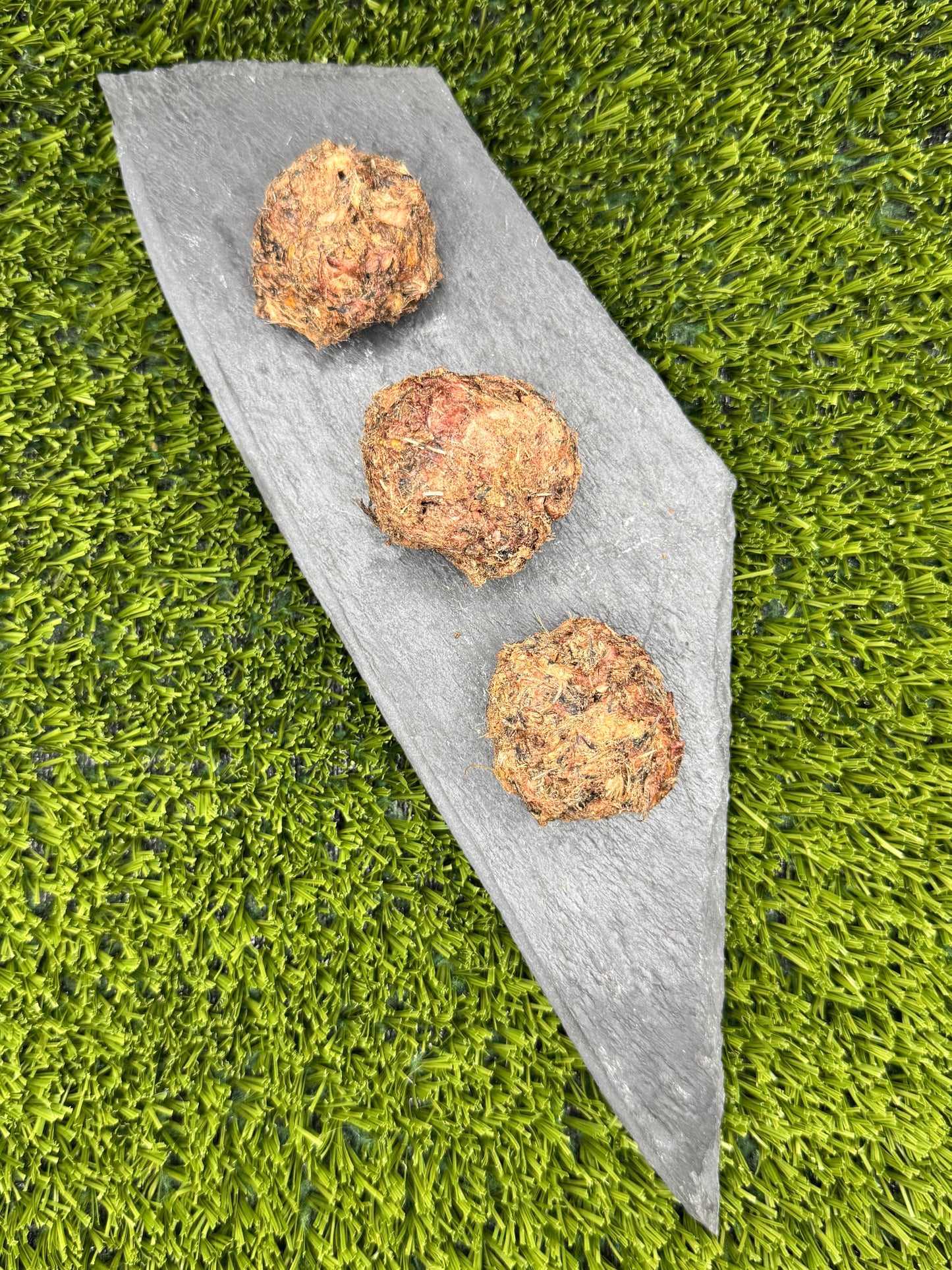 Freeze-Dried Quail Meatballs