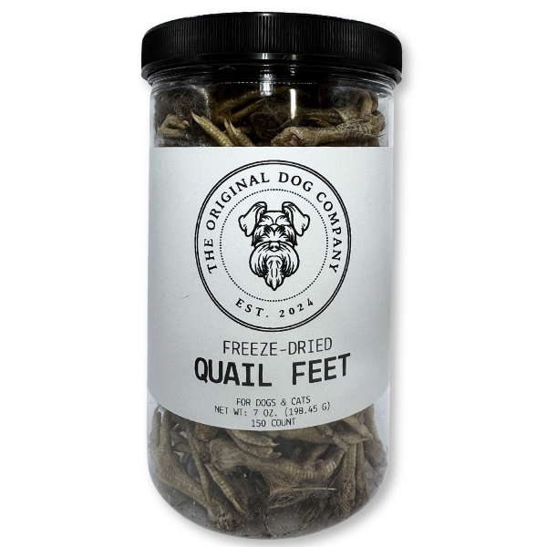 Freeze-Dried Quail Feet