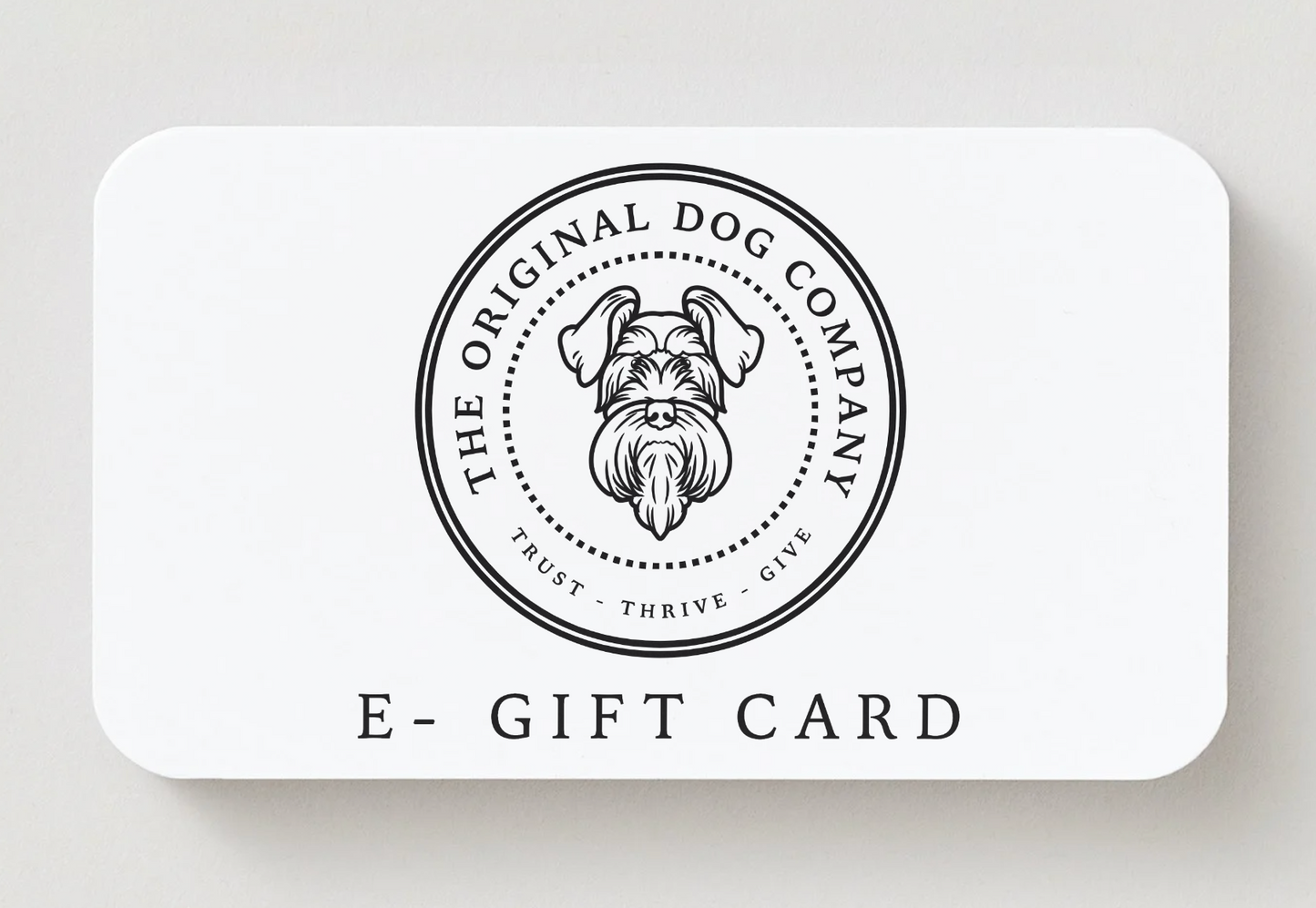 Original Dog Company Gift Card