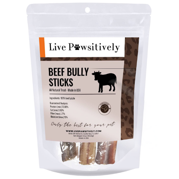 6 Inch Jumbo Bully Sticks 3 Pack