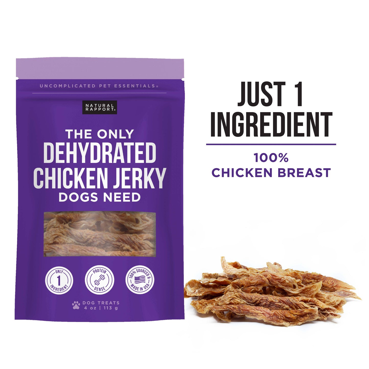 Dehydrated Chicken Jerky