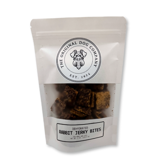 Dehydrated Rabbit Jerky Bites