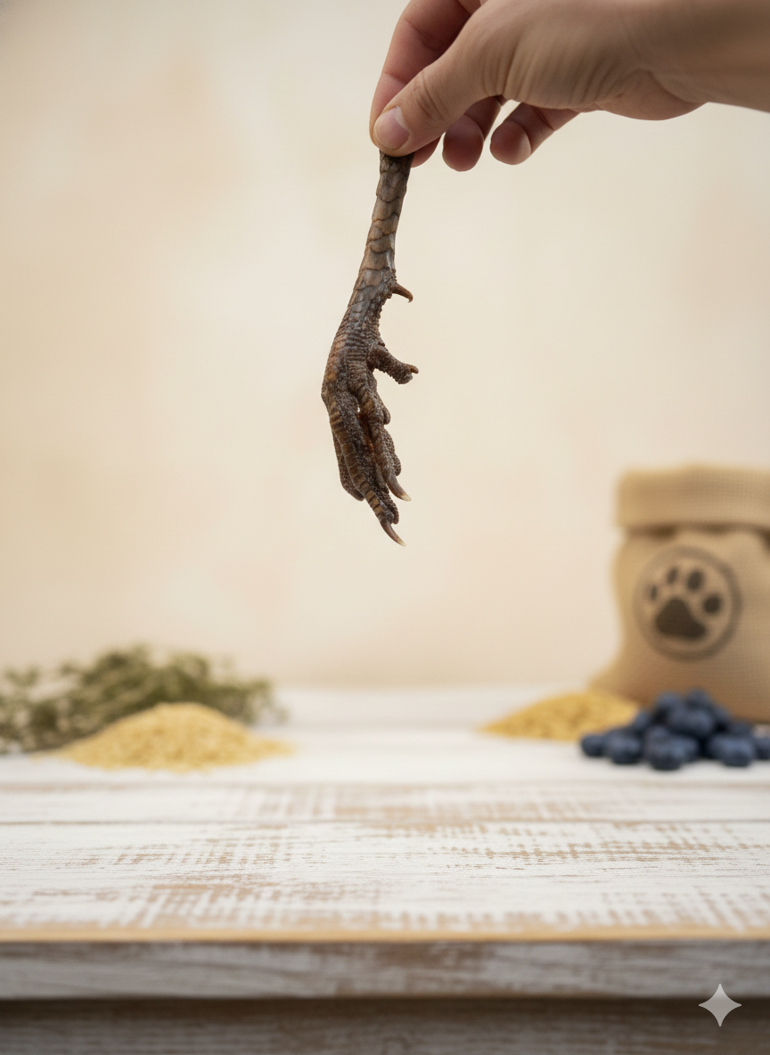 Freeze-Dried Pheasant Feet