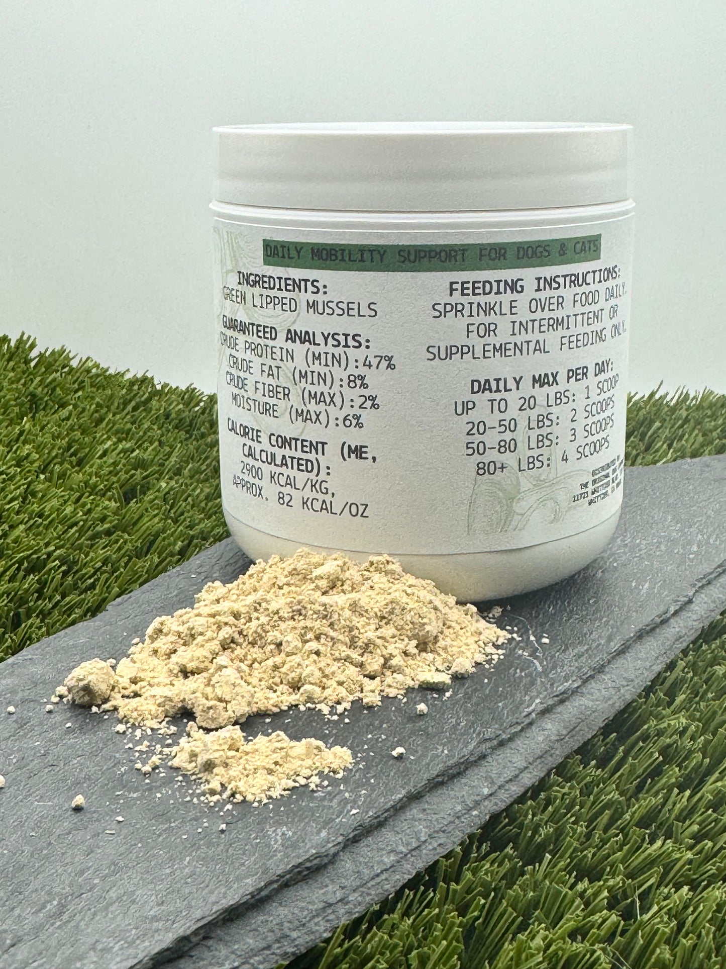 Freeze-Dried Green Lipped Mussel Powder