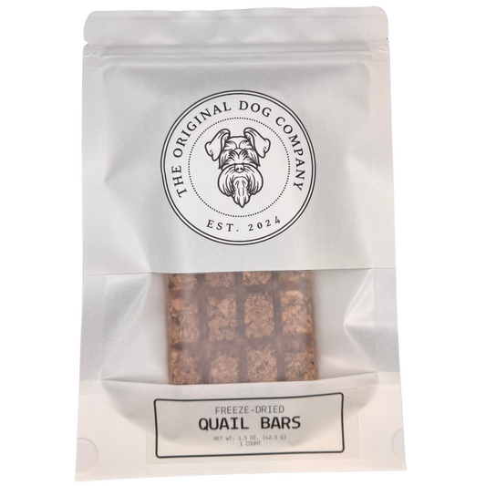 Freeze-Dried Quail Bars