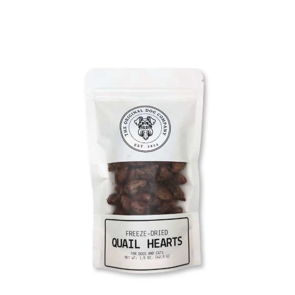 Freeze-Dried Quail Hearts