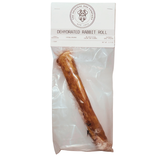 Dehydrated Rabbit Roll with Fur