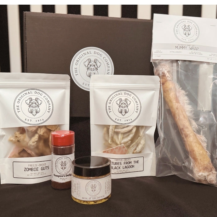 Monsters in Disguise – Limited Edition Halloween Treat Box for Dogs