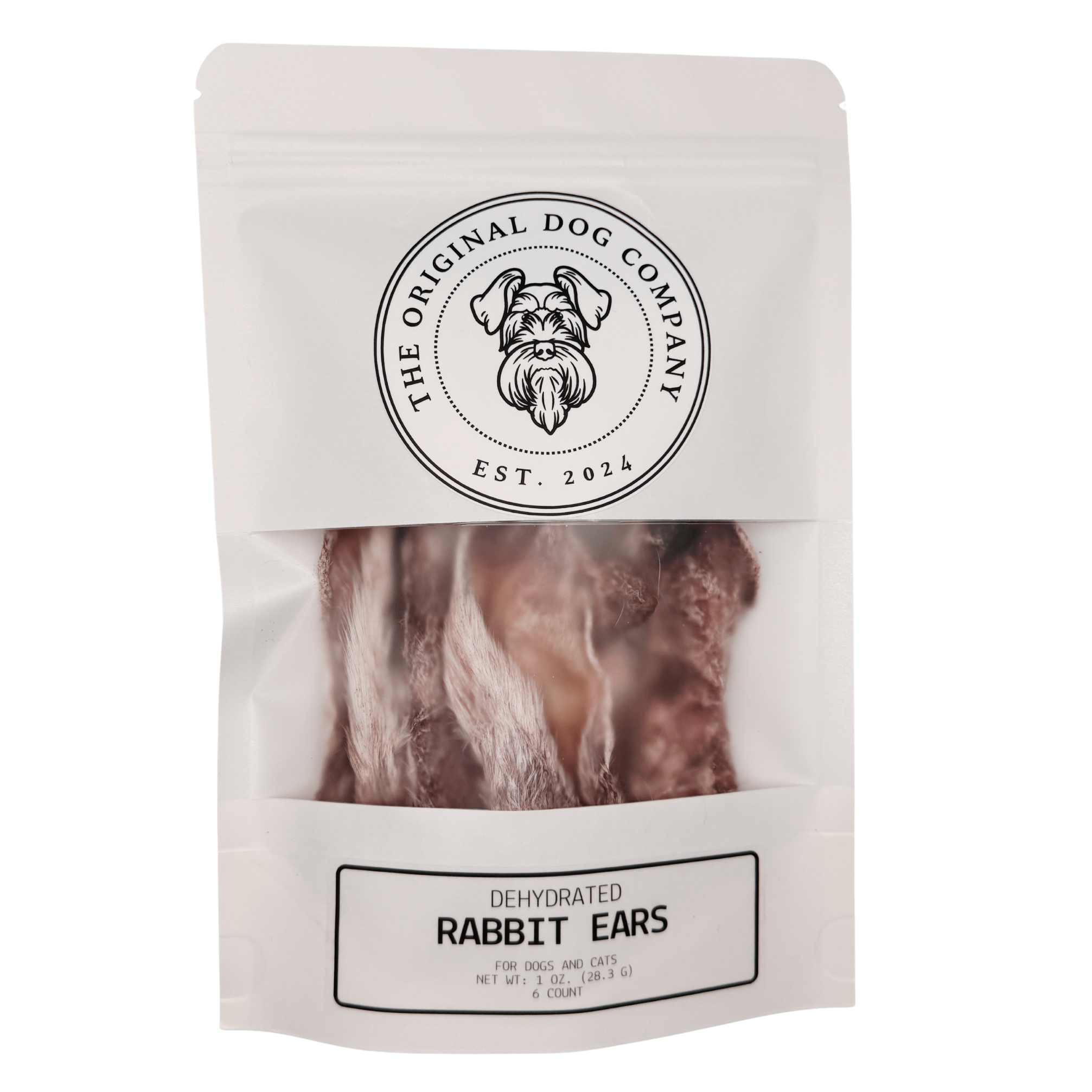 Dehydrated Rabbit Ears – Natural Dog Chews – The Original Dog Company