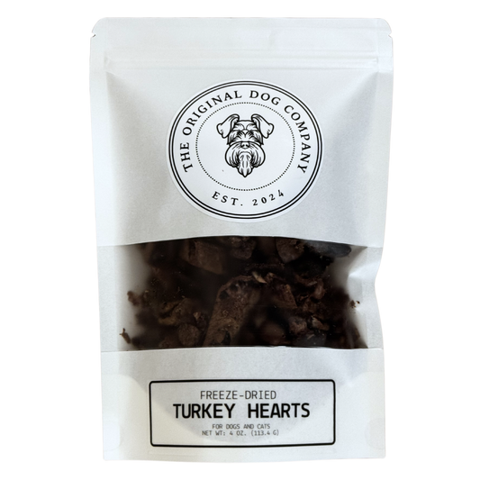 Freeze-Dried Turkey Hearts