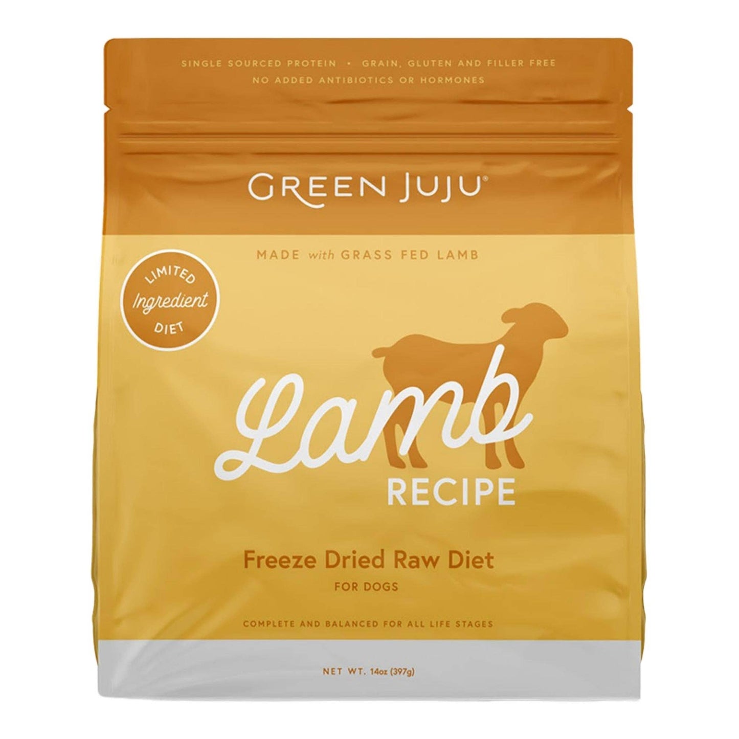 Green Juju Freeze Dried Topper - Lamb