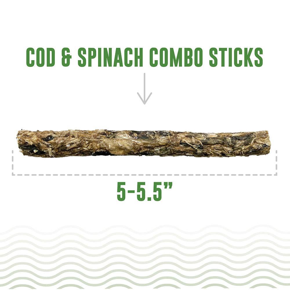 Icelandic+ Cod & Spinach Combo Sticks