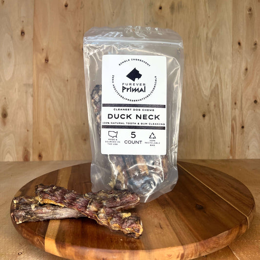 Bagged Dog Chew: Duck Neck - Natural Single Ingredient