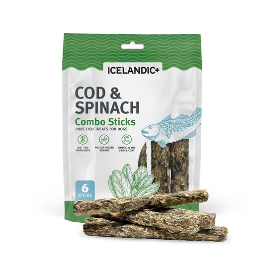 Icelandic+ Cod & Spinach Combo Sticks