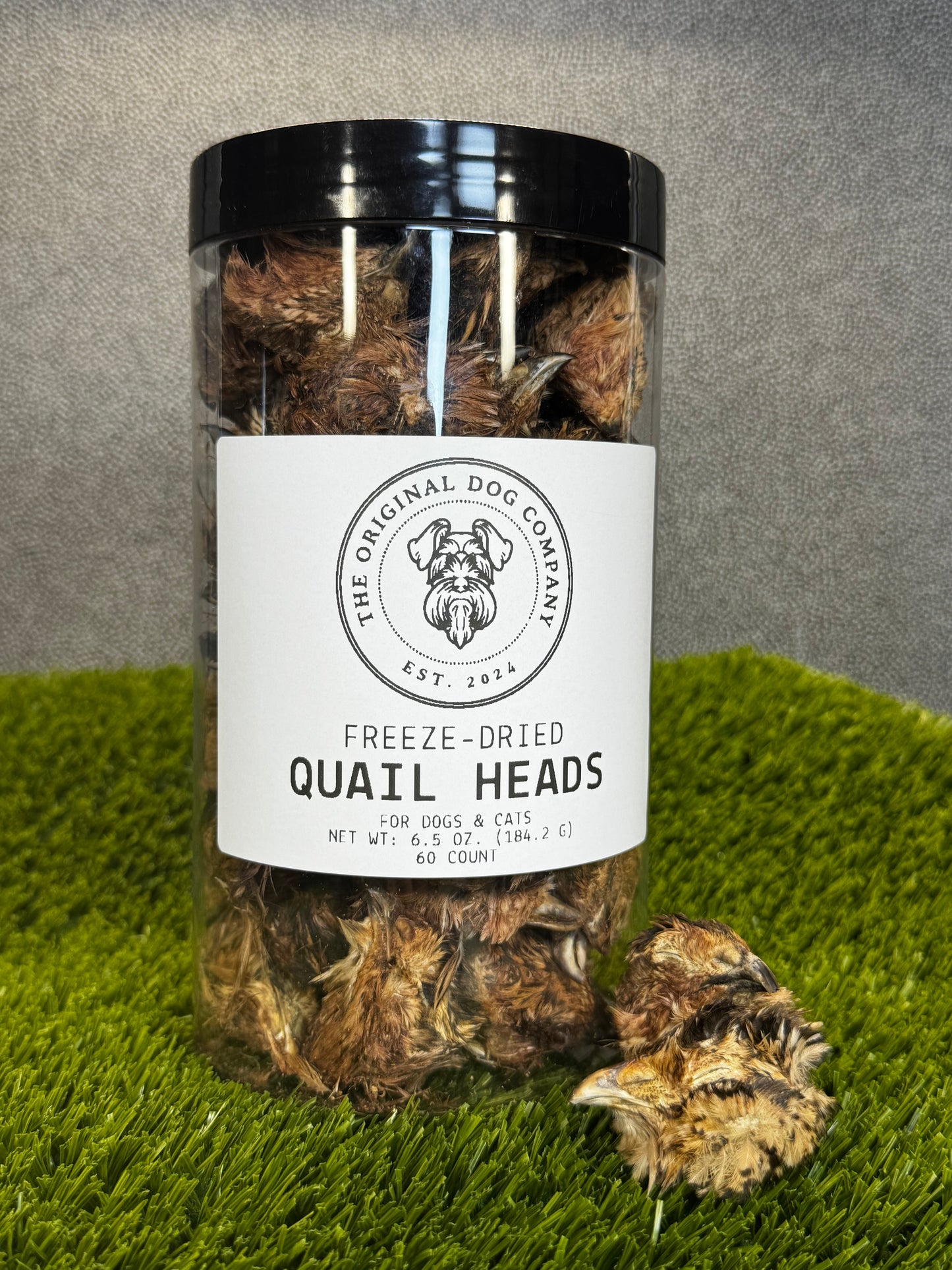 Freeze-Dried Quail Heads